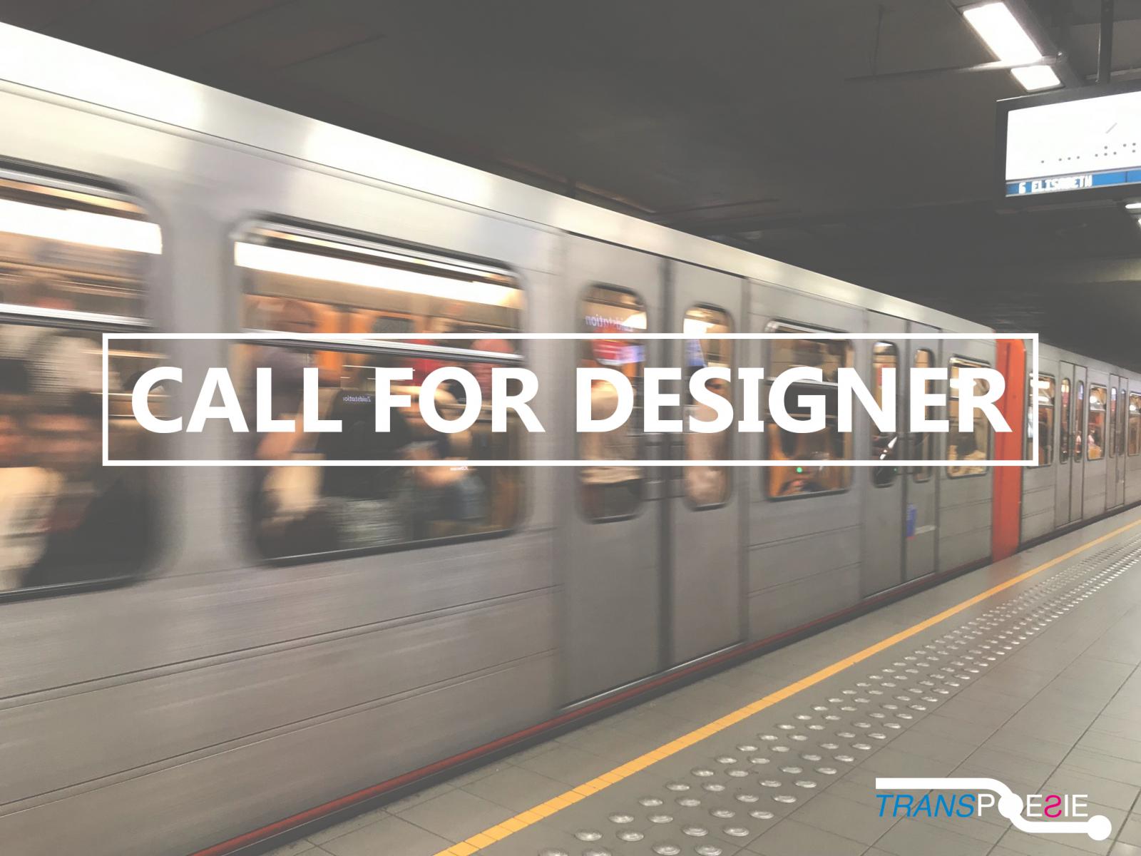 Open call for designers, students and graphic artists - Transpoesie 2020